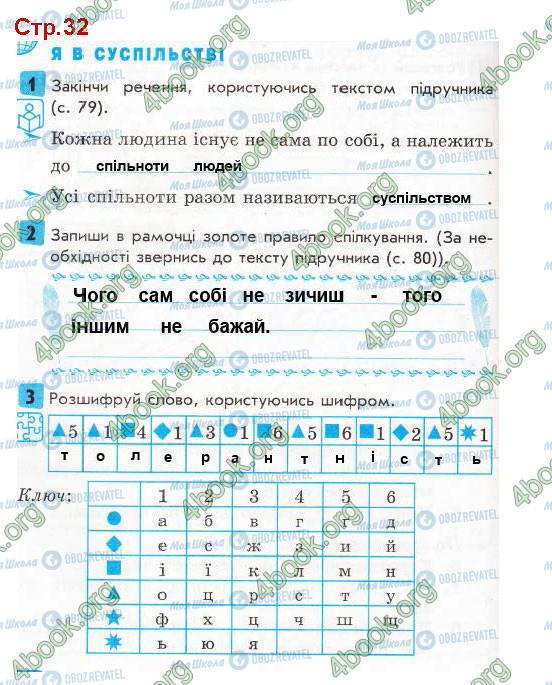 ГДЗ Я в мире 3 класс страница Стр.32